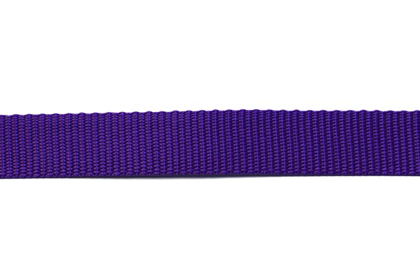 Gurtband einfarbig lila (S) 15mm