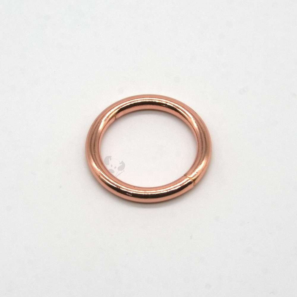 Rundring roségold (Ring) 25mm/4,0mm