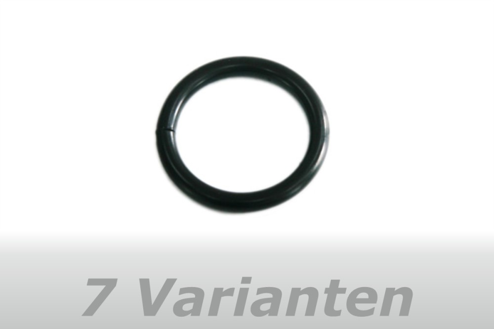 Rundring (Ring) schwarz 45mm/4,0mm