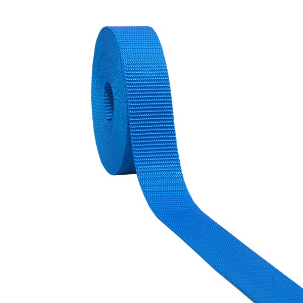 Gurtband einfarbig blau (A) 30mm