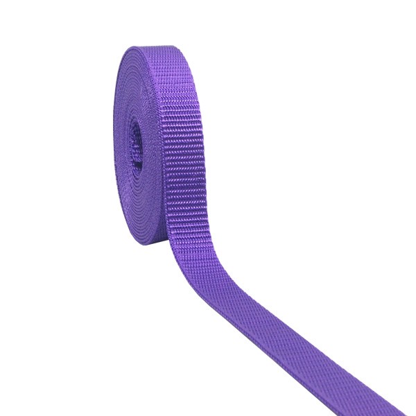 Gurtband einfarbig lila (S) 20mm