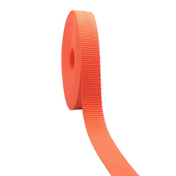 Gurtband einfarbig orange (S) 20mm