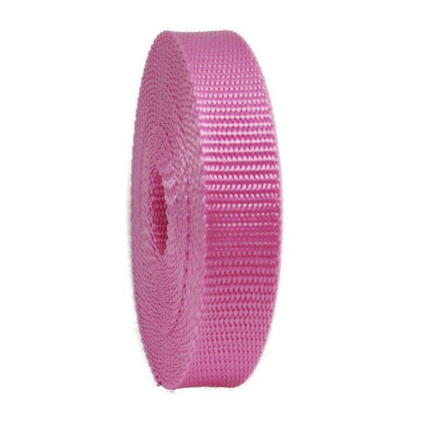 Gurtband einfarbig rosa (S) 20mm