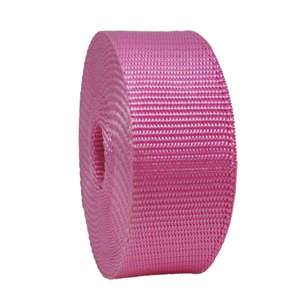 Gurtband einfarbig rosa (S) 40mm