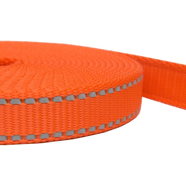 Reflektorgurtband orange 20mm